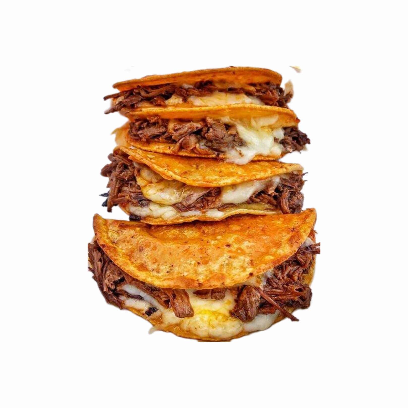 Quesabirria de maiz (1 tortilla) + consomé 118 ml