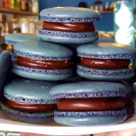 Macaron Chocolate Semiamargo