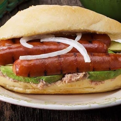 Torta  huevo con salchicha