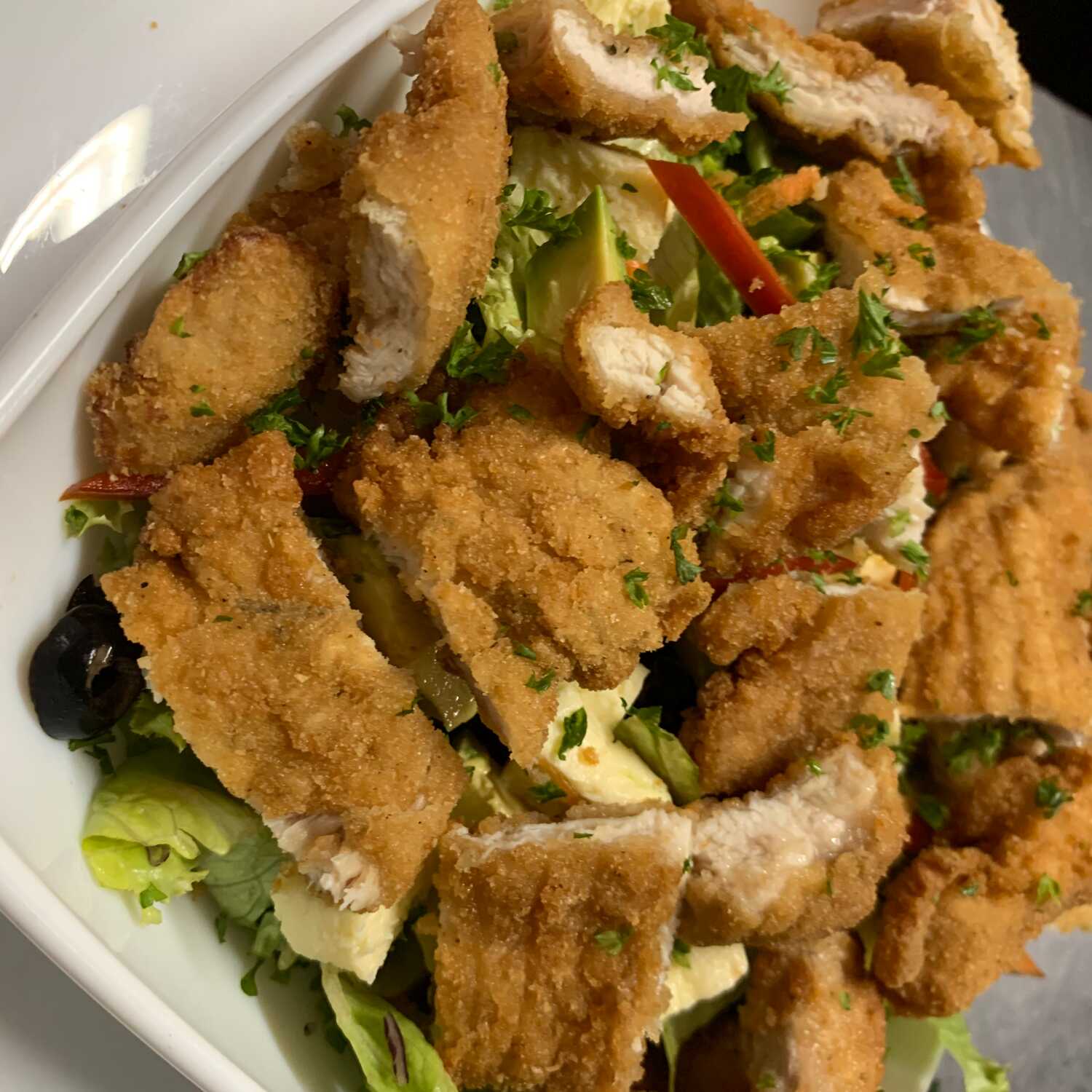 Ensalada Pollo