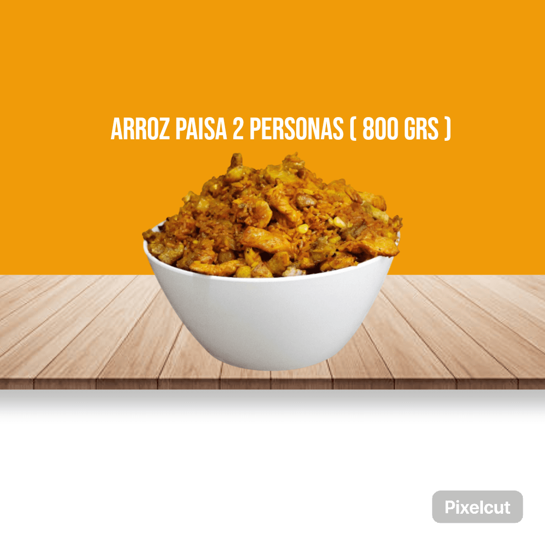 Arroz Paisa 2 Personas ( 700 Grs)