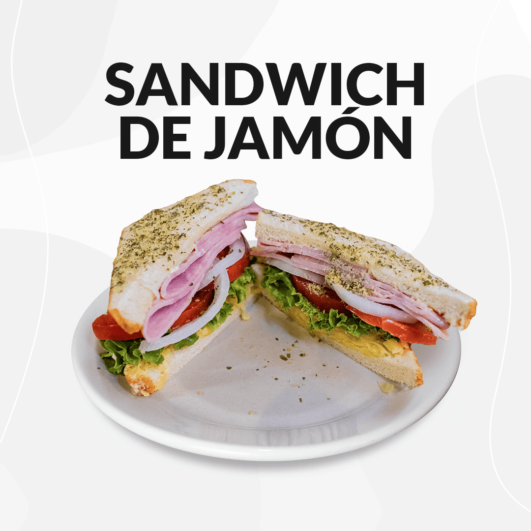 Sándwich de Jamón y Queso