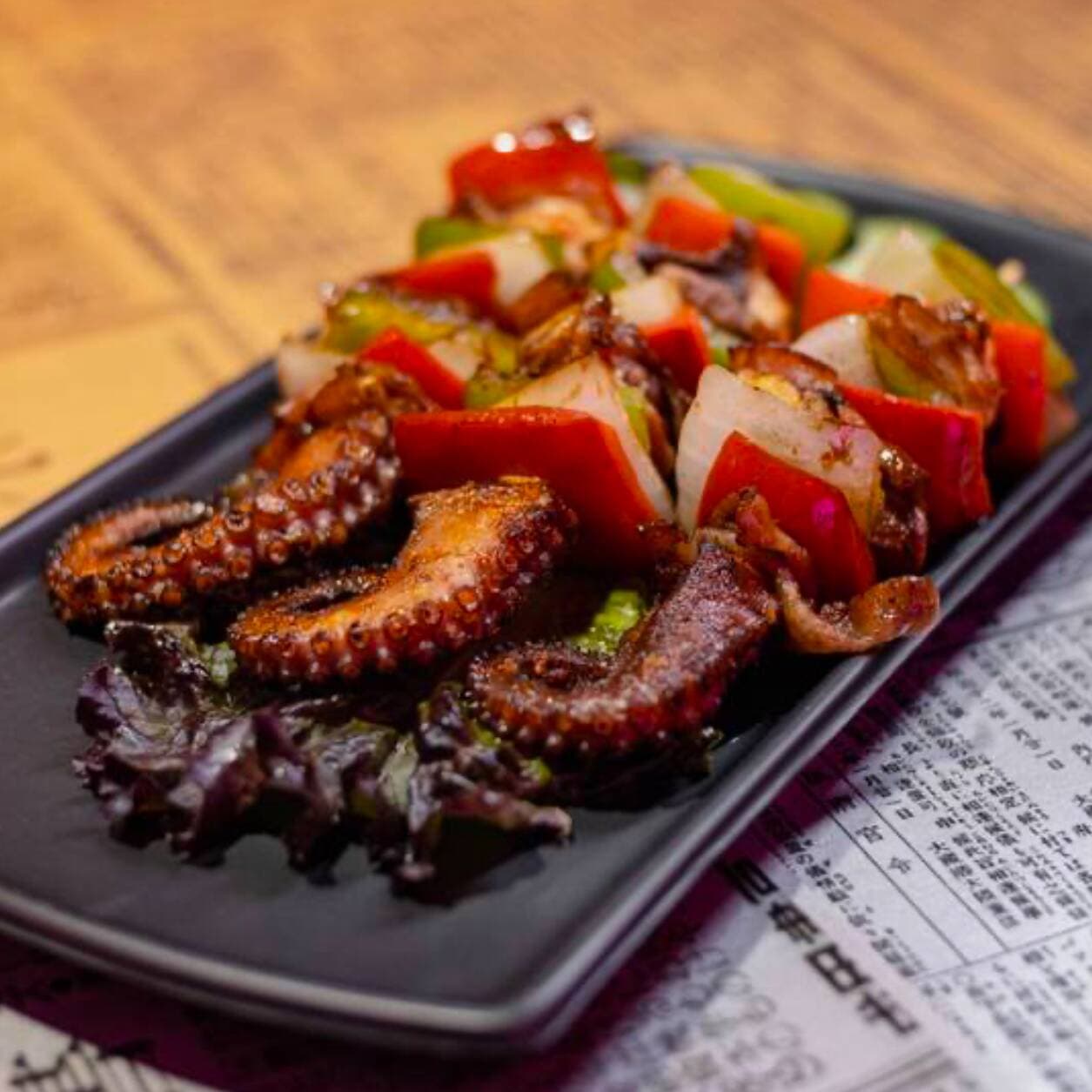 Yakitori de Pulpo