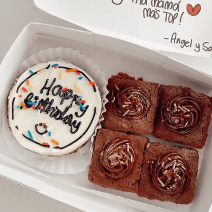 Box Mini Redondo (Happy Birthday)