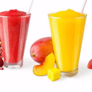 granizado de frutos rojos