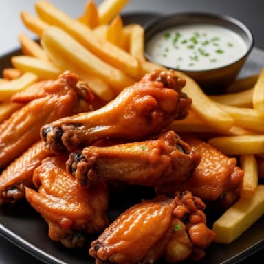 COMBO 3: 6 Boneless + 6 Alitas + Papas