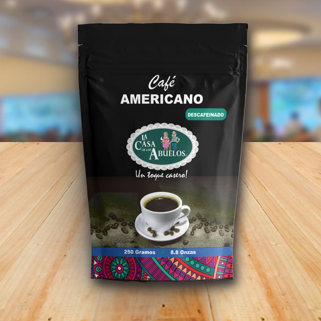 Cafe americano descafeinado Bolsa