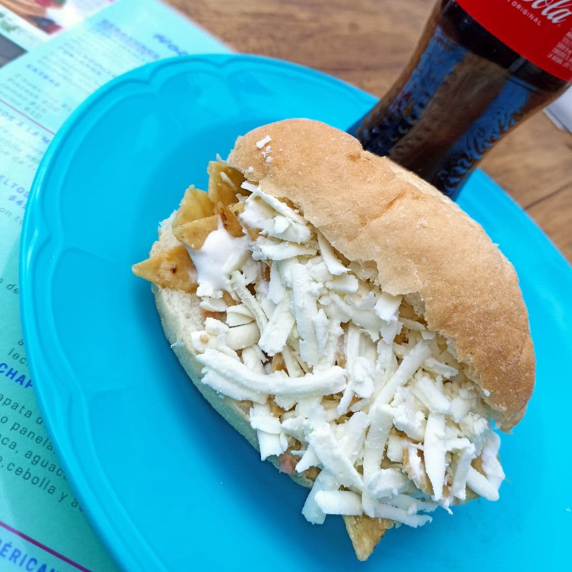 Torta de Chilaquiles Verdes