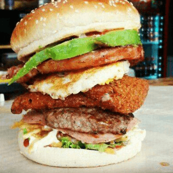 Hamburguesa La Latina *