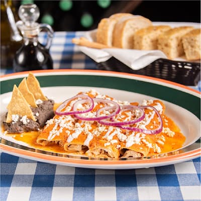 Enchiladas Rojas