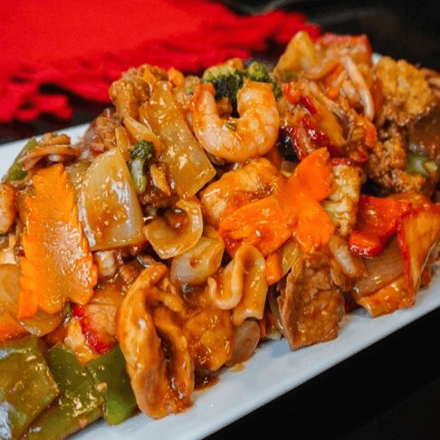 Pollo en Salsa de Naranja