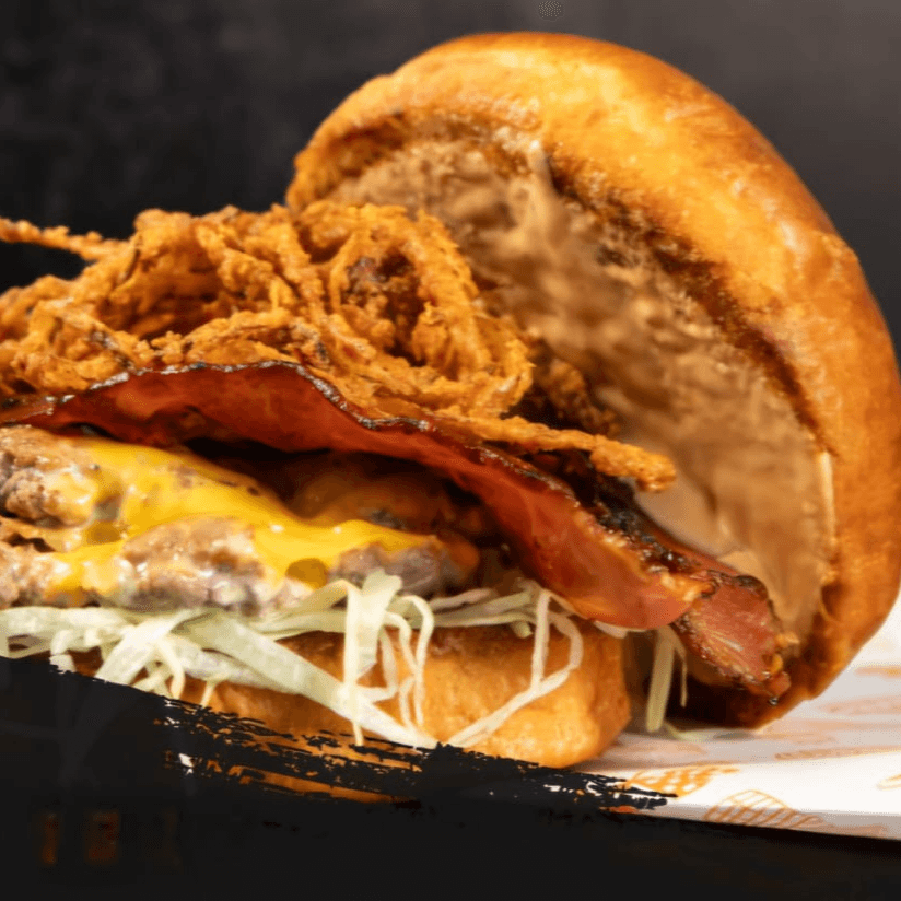 BBQ Crispy Bacon Burguer