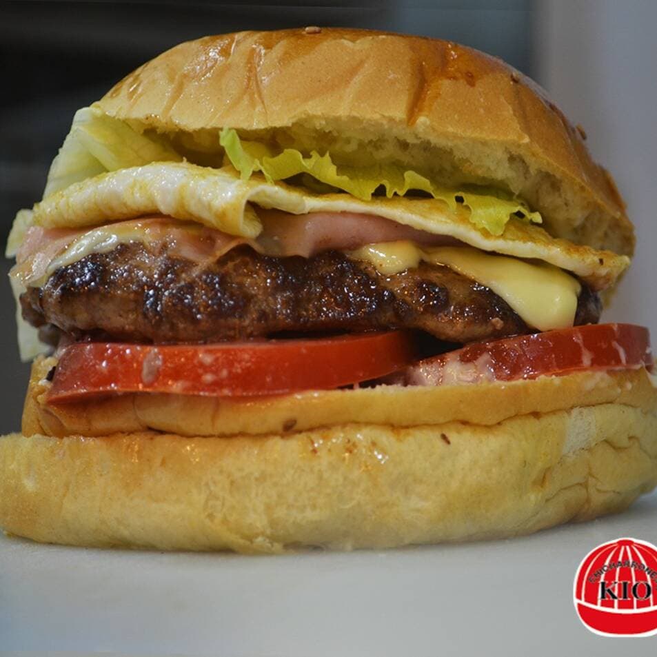 Pan con Hamburguesa Royal