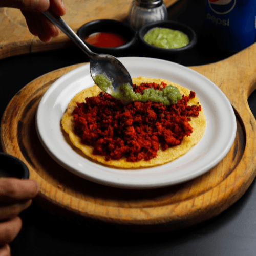 Taco de Chorizo
