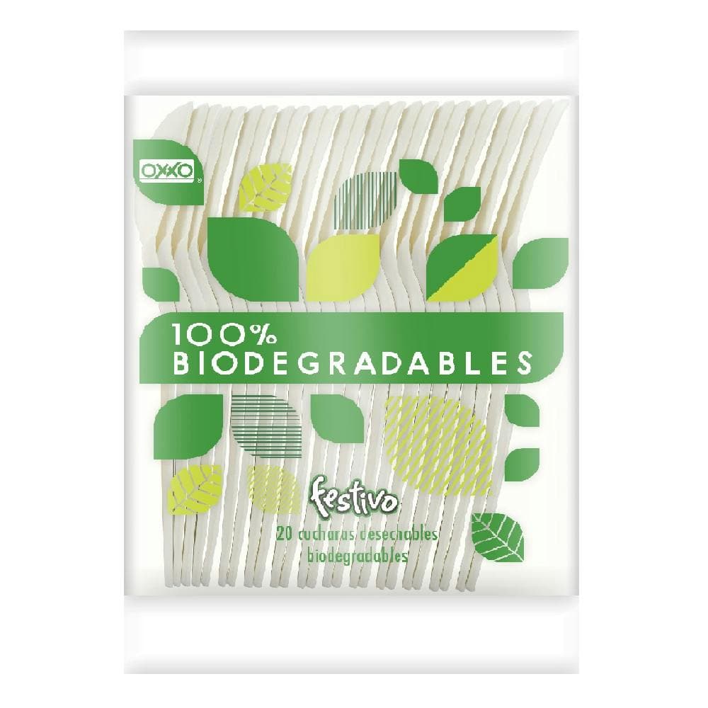 Cucharas desechables Festivo 20 pz bolsa