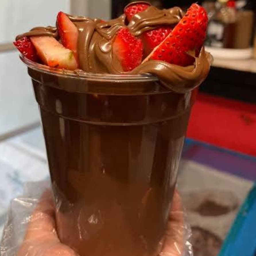 Fresas con nutella