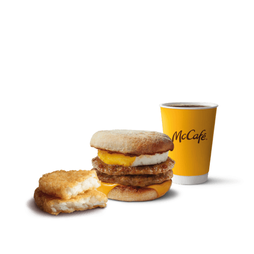 McCombo Egg McMuffin Doble Salchicha