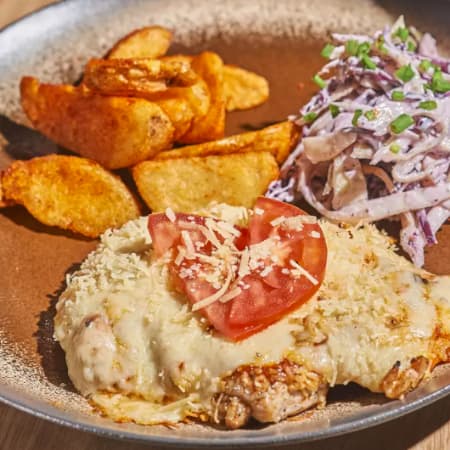 Combo Pechuga a la Parmesana + Bebida 250ml