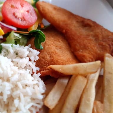 Filete de pescado empanizado