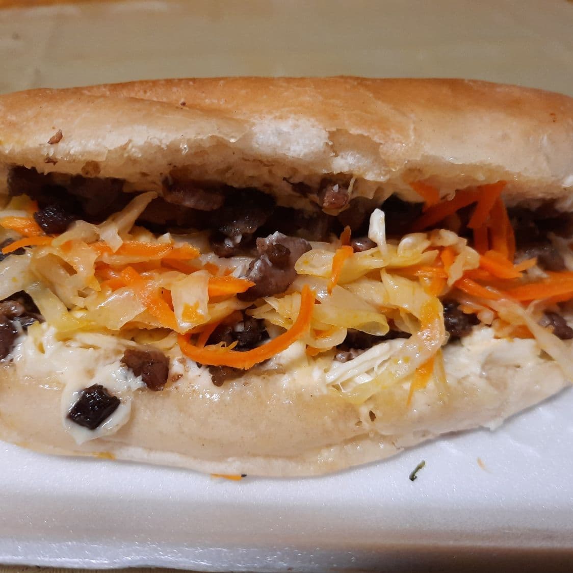 Torta de carne asada