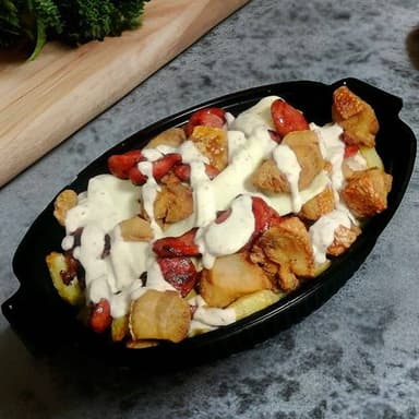 Papa Loca Chicharron