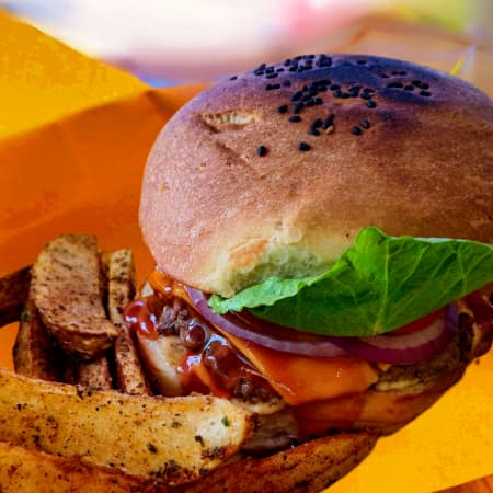 Hamburguesa de Res