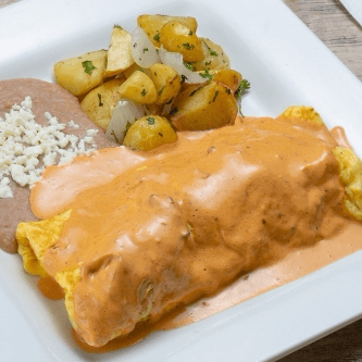 Omelette chipotle