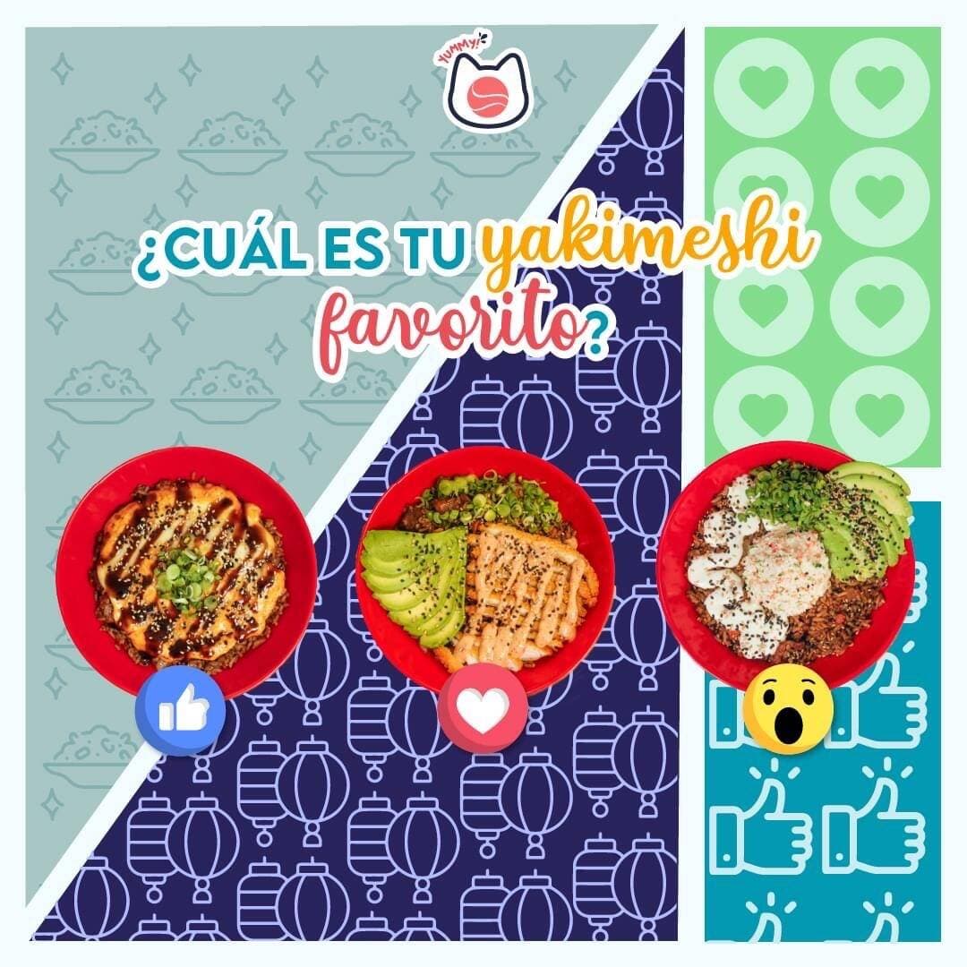 ARROZ YAKIMESHI CARNE Y POLLO