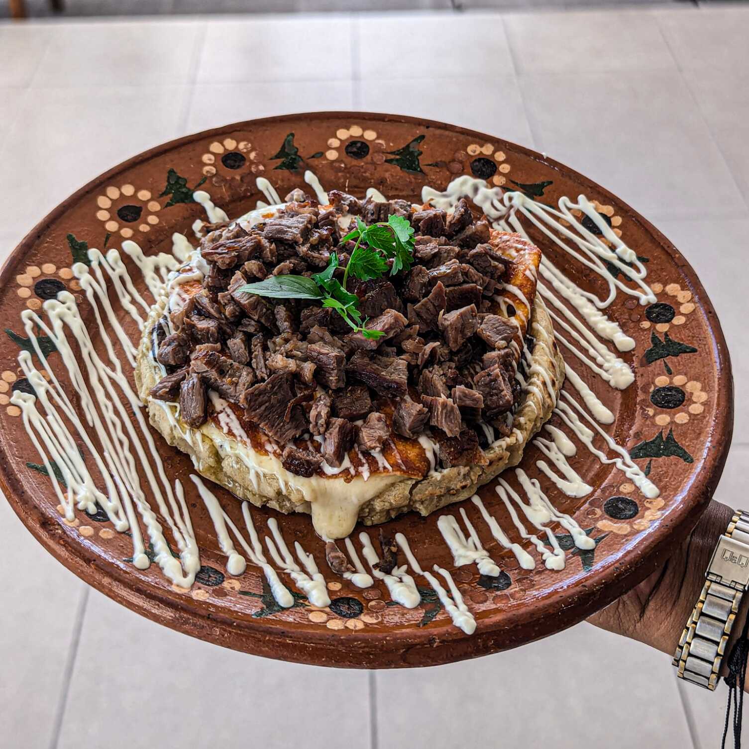 Sope con Carne