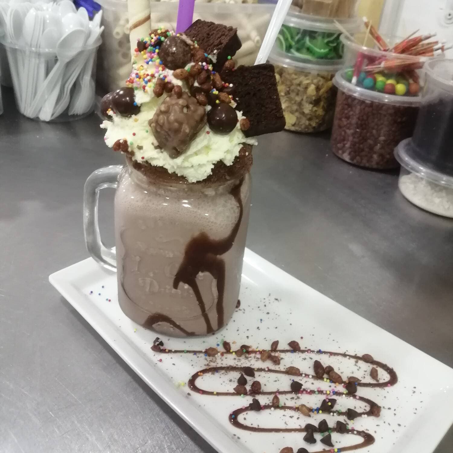Malteada Achocolatada