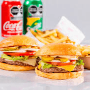 Combo Pareja 2 Hamburguesas + 2 Papas + Refresco
