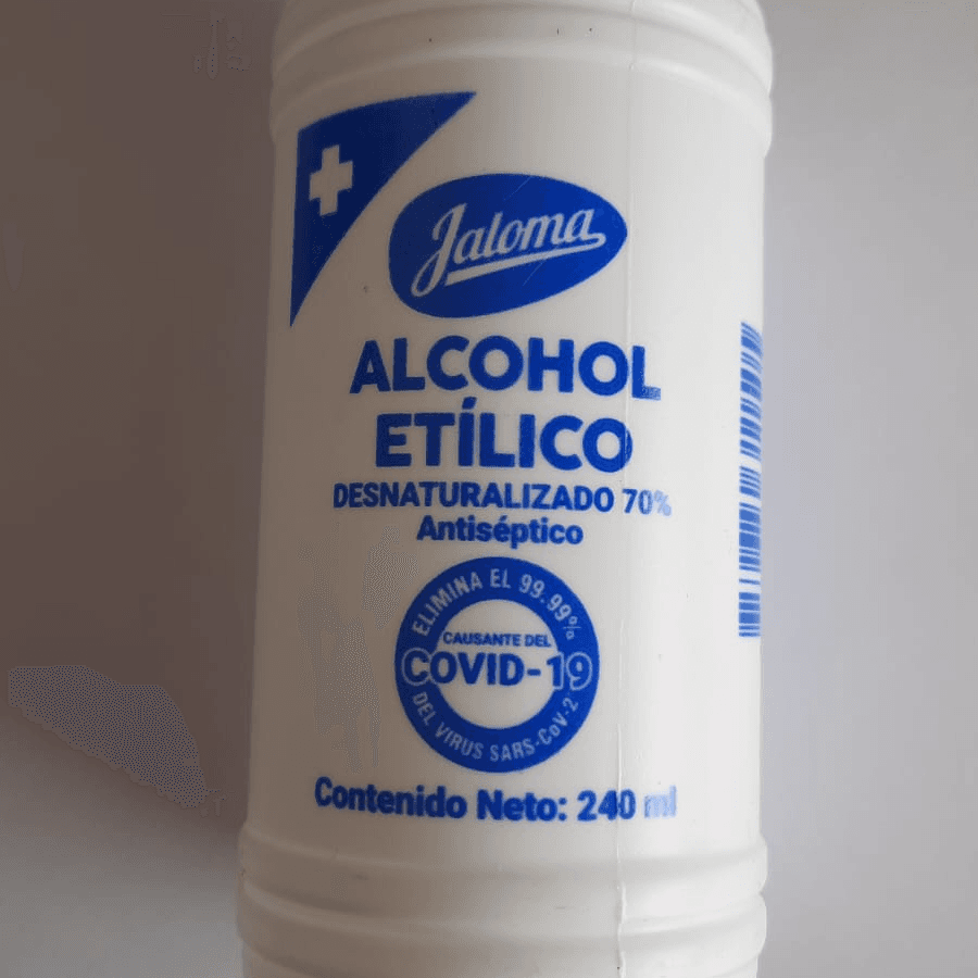 ALCOHOL ETILICO 240ml (JALOMA)