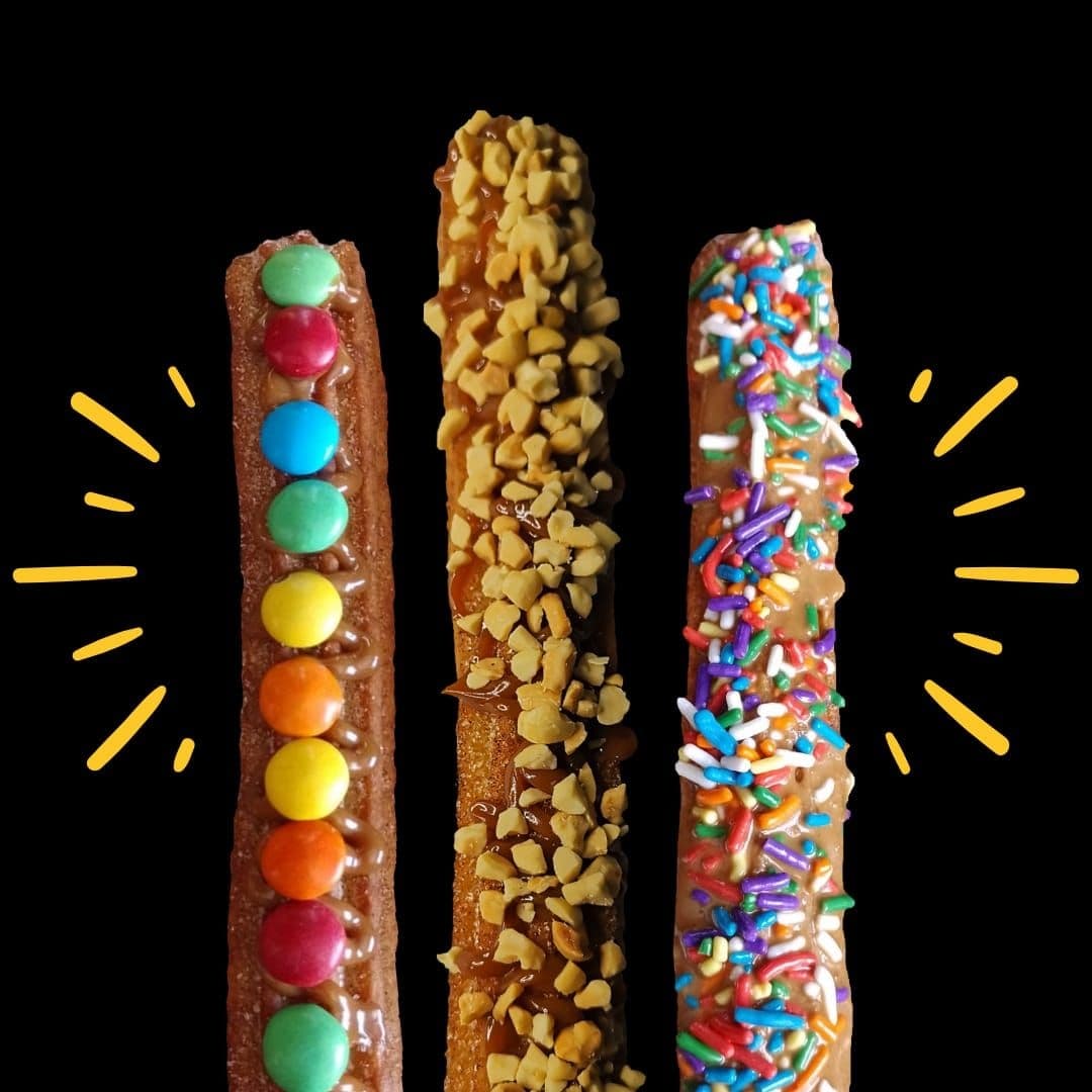 Churro con Topping