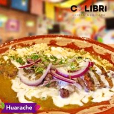 Huarache con Costilla