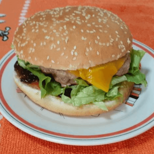 Hamburguesa sencilla