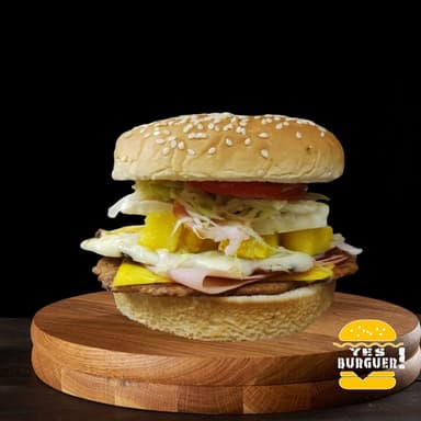 HAMBURGUESA HAWAIANA