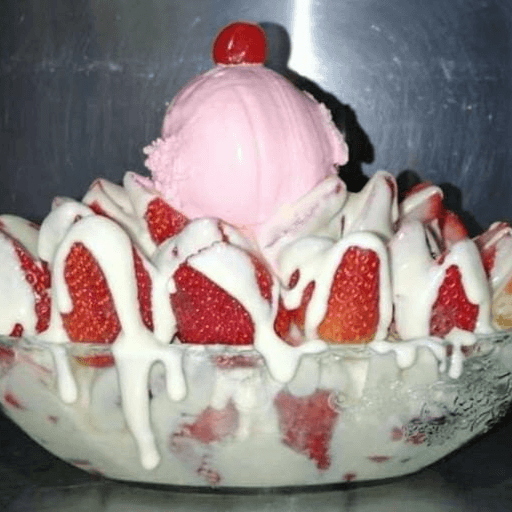 Fresas Con Helado