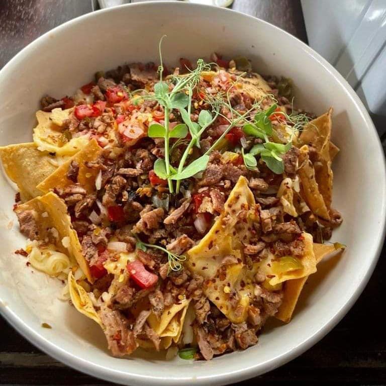 Nachos supremos arrachera