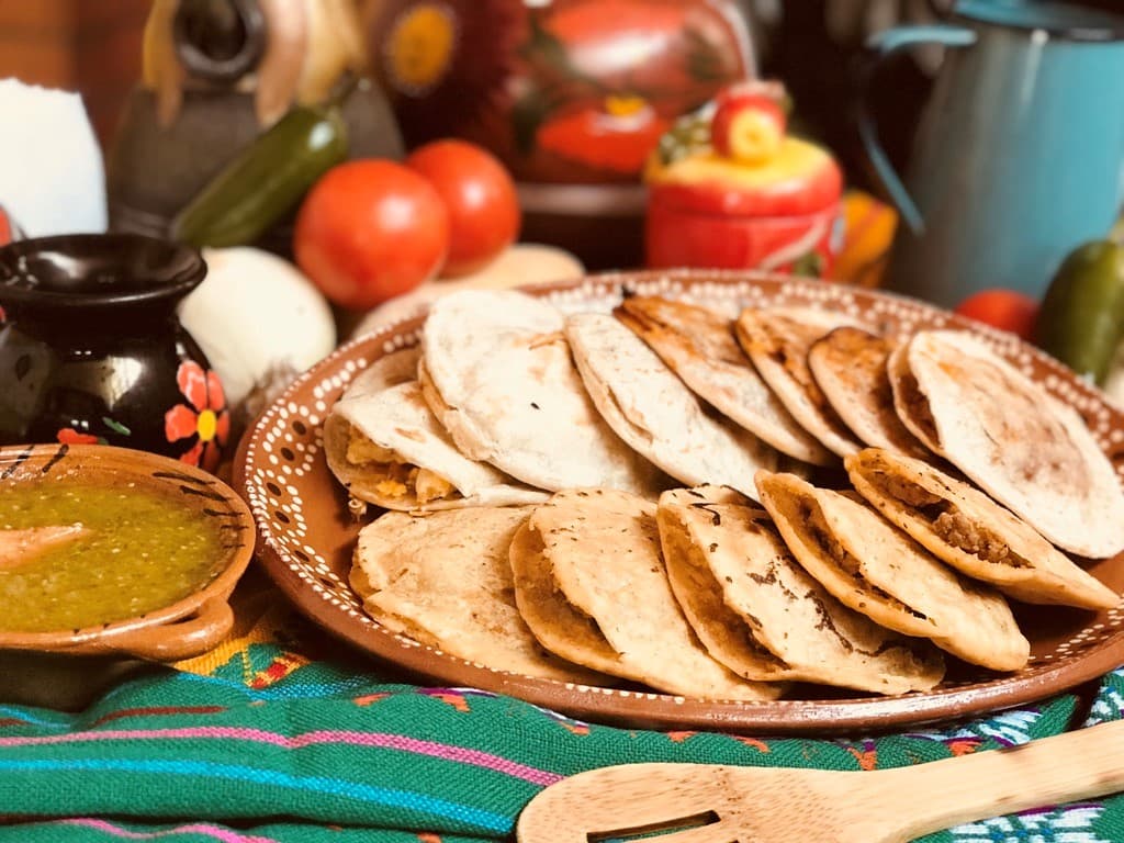 Gordita de Champiñones con Queso
