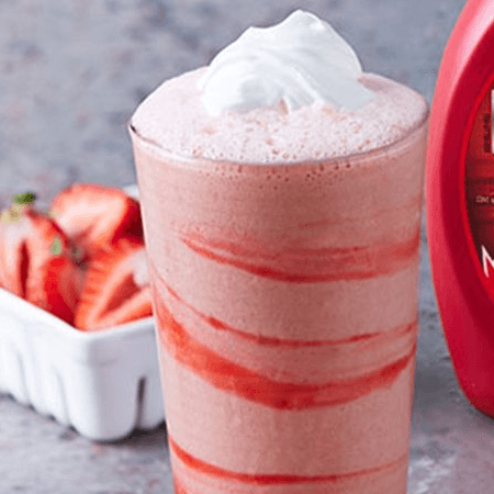 Malteada de Fresa