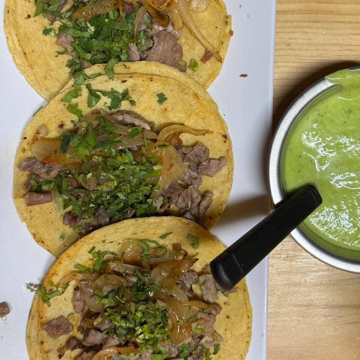 Tacos de tasajo