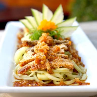 Piel de salmón frita