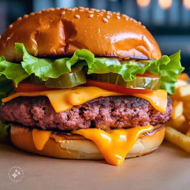 HAMBURGUESA SIRLOIN DOBLE QUESO