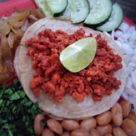 Taco de Chorizo