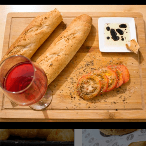 Pan Baquette Orégano