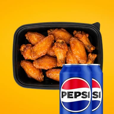 COMBO 10 ALITAS + 2 PEPSI 355ml