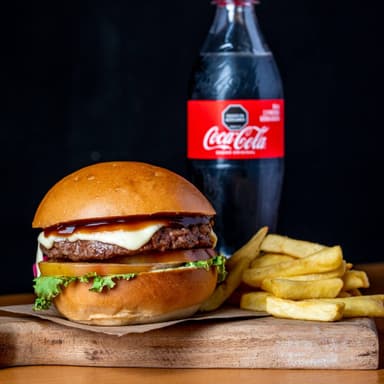 Combo burger tocineta