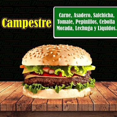 Hamburguesa Campestre