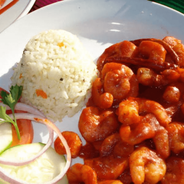 Camarones a la Diabla