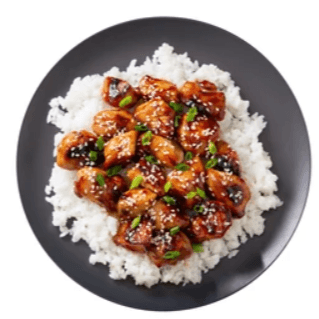 Teriyaki de Pollo con Arroz➕Limonada Mineral 😋